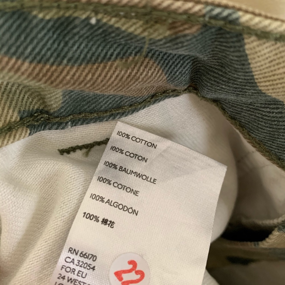 Free People Remy Cropped Camo Pants - Picture 6 of 8